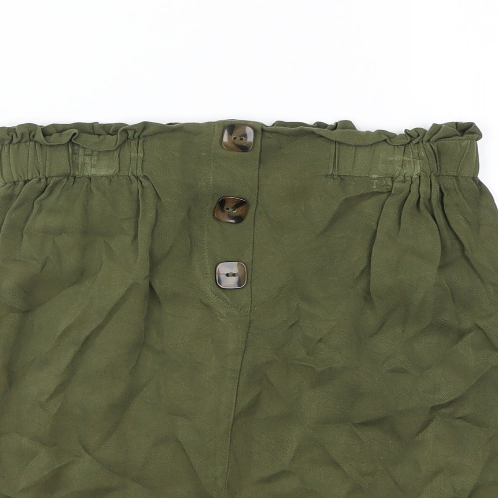 TU Girls Green   Mini Skirt Size 10-11 Years