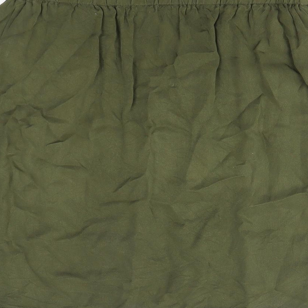TU Girls Green   Mini Skirt Size 10-11 Years
