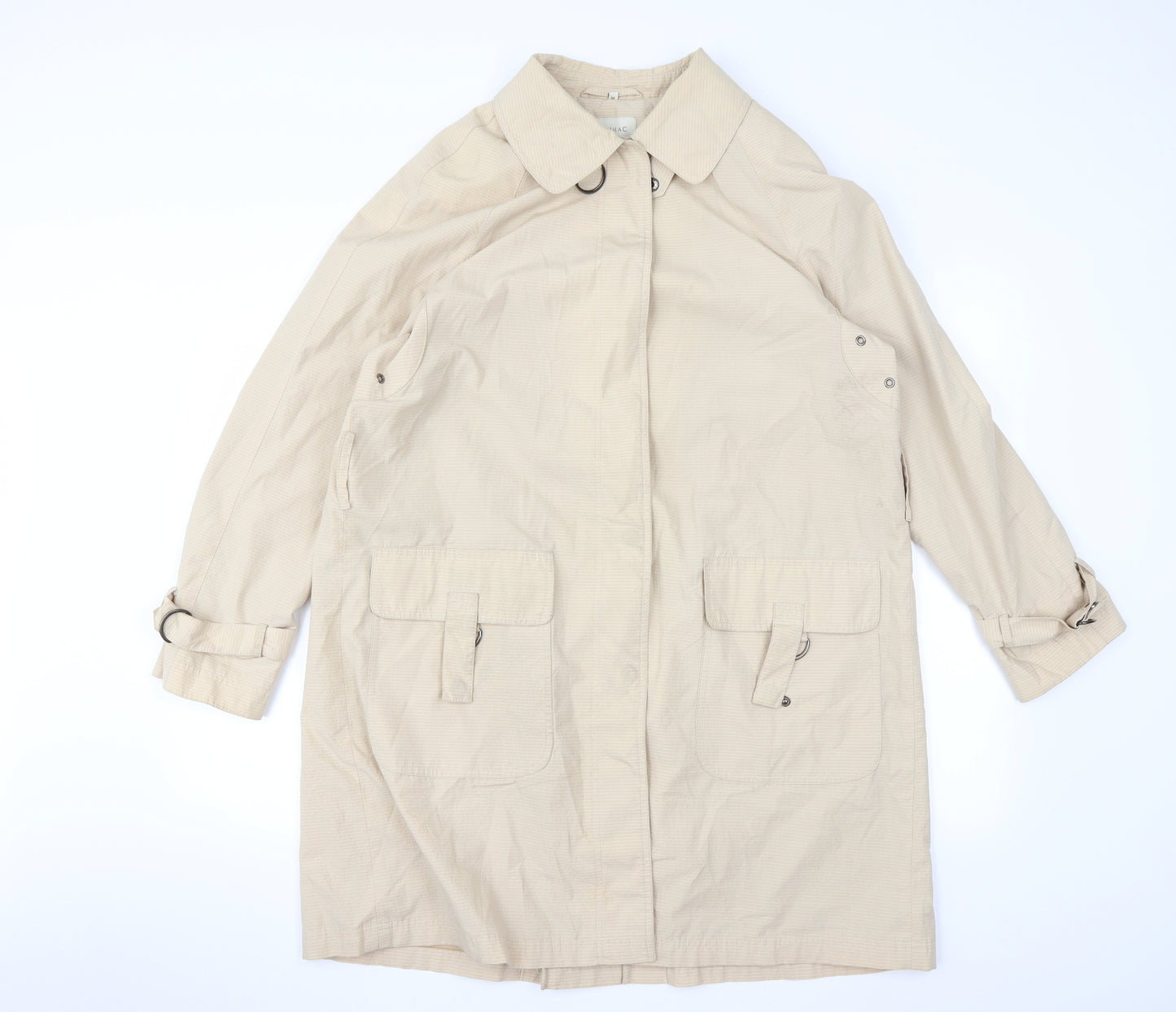 Dannimac Womens Beige   Rain Coat Coat Size M