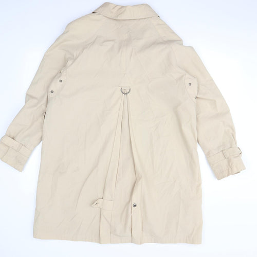 Dannimac Womens Beige   Rain Coat Coat Size M