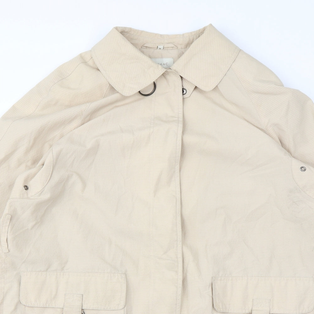 Dannimac Womens Beige   Rain Coat Coat Size M