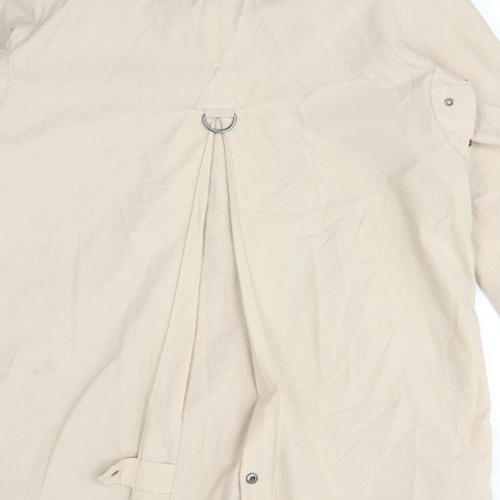 Dannimac Womens Beige   Rain Coat Coat Size M