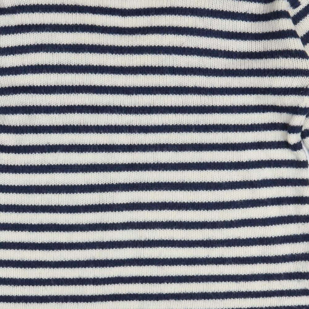 Dorothy Perkins Womens Blue Striped  Pullover Jumper Size 10
