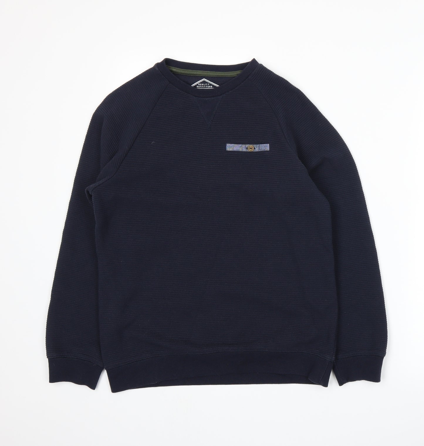 Matalan Boys Blue  Jersey Pullover Sweatshirt Size 12 Years