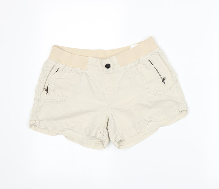 H&M Girls Beige   Hot Pants Shorts Size 12-13 Years