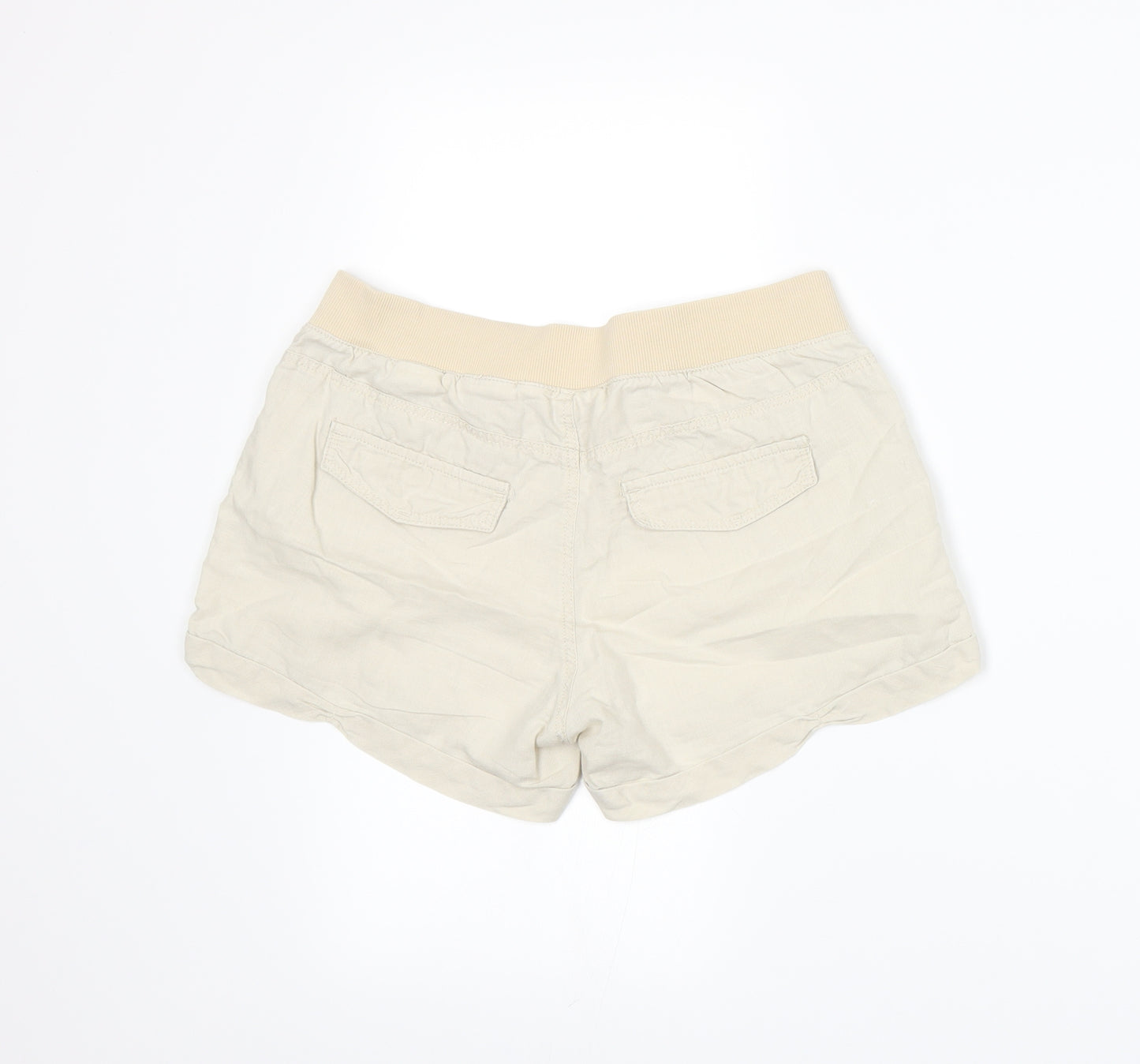 H&M Girls Beige   Hot Pants Shorts Size 12-13 Years