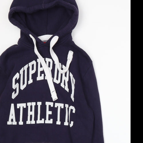 Superdry Mens Blue   Pullover Hoodie Size S