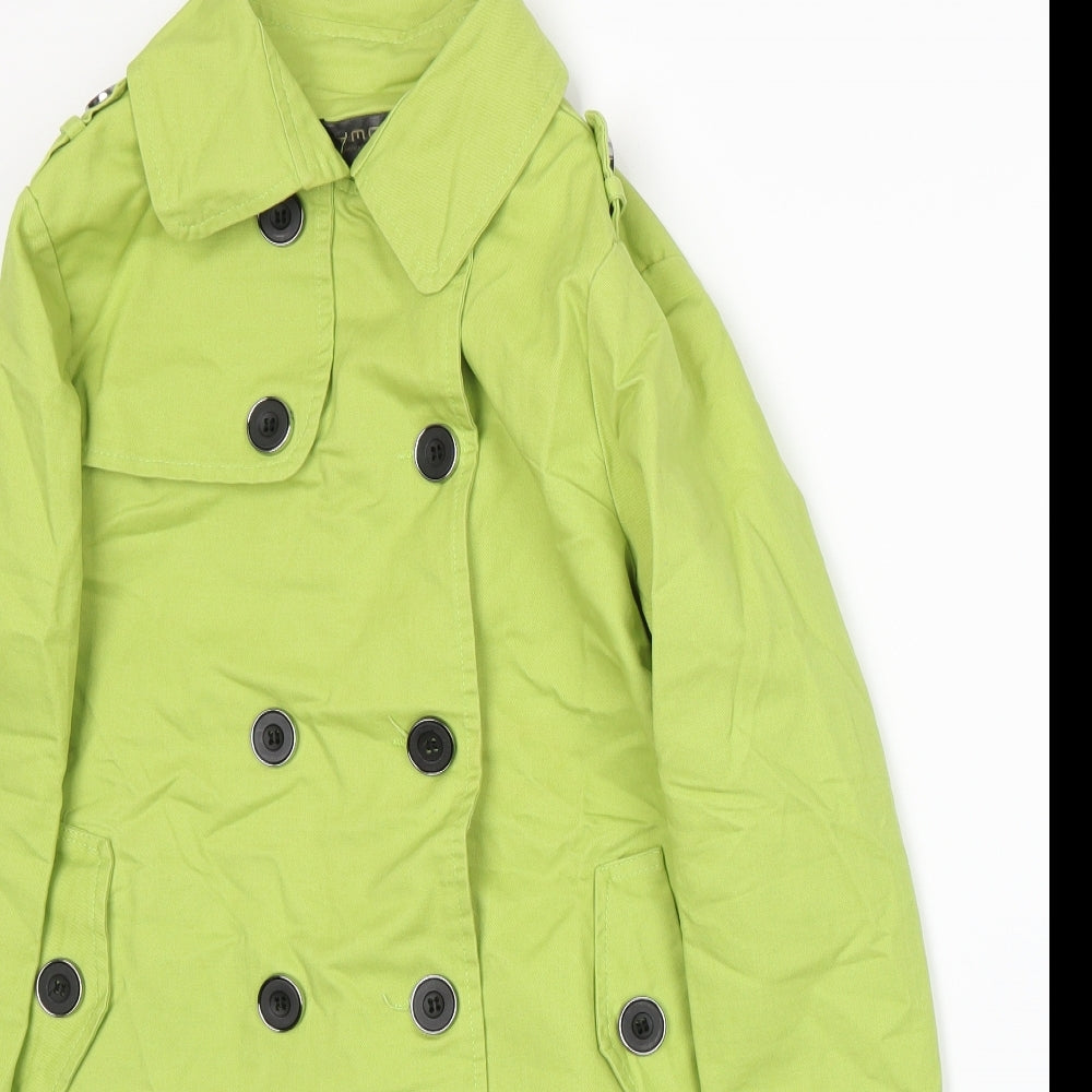 YMOD Womens Green   Overcoat Jacket Size M