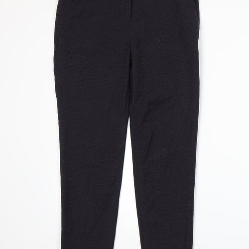 H&M Womens Blue   Trousers  Size 8 L25 in