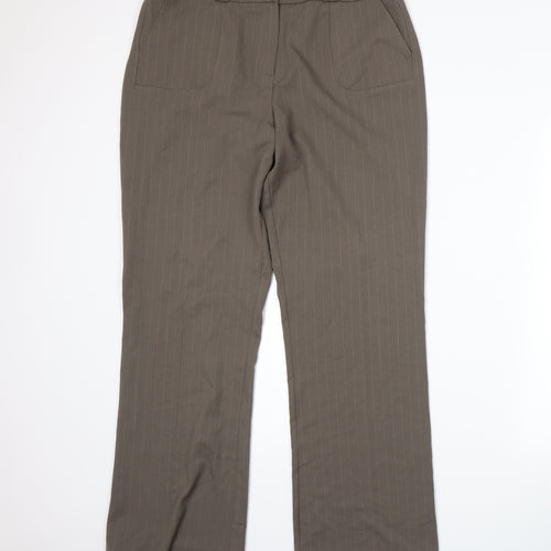 Klass Womens Beige   Trousers  Size 16 L30 in