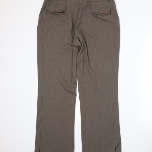 Klass Womens Beige   Trousers  Size 16 L30 in