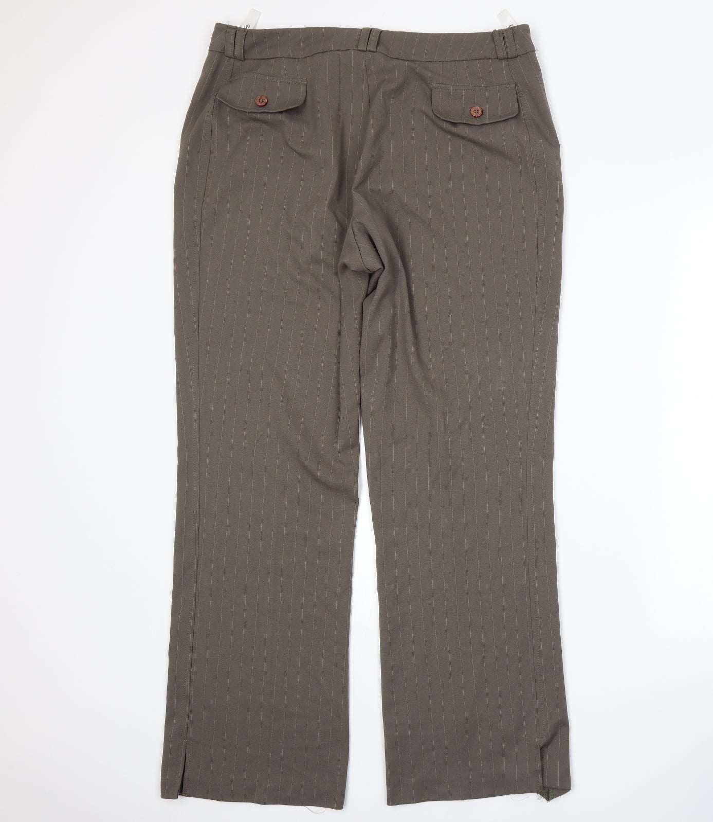 Klass Womens Beige   Trousers  Size 16 L30 in
