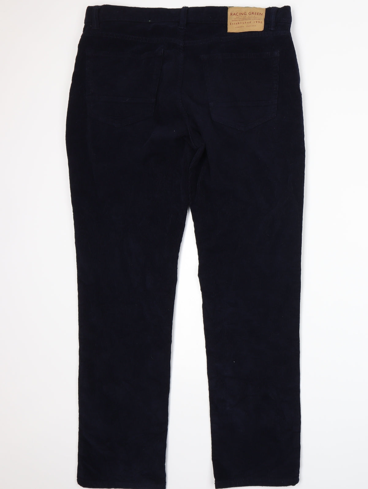 Racing Green Mens Blue   Straight Jeans Size 36 in L30 in
