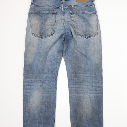 H&M Womens Blue   Straight Jeans Size 30 in L25 in