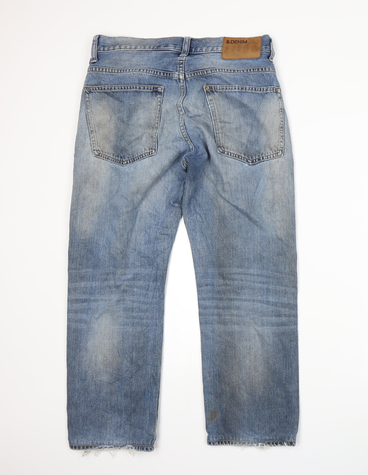H&M Womens Blue   Straight Jeans Size 30 in L25 in