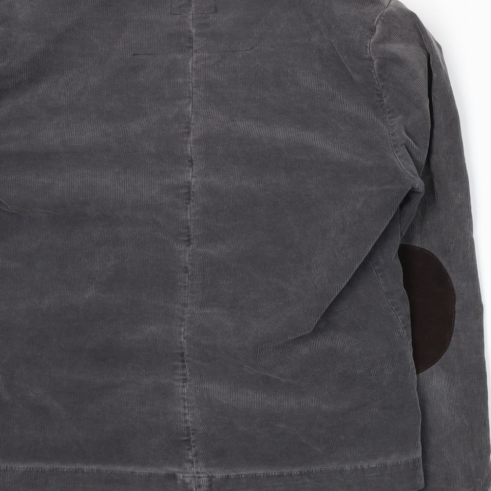 Current/Elliott Womens Green  Corduroy Jacket Blazer Size 6