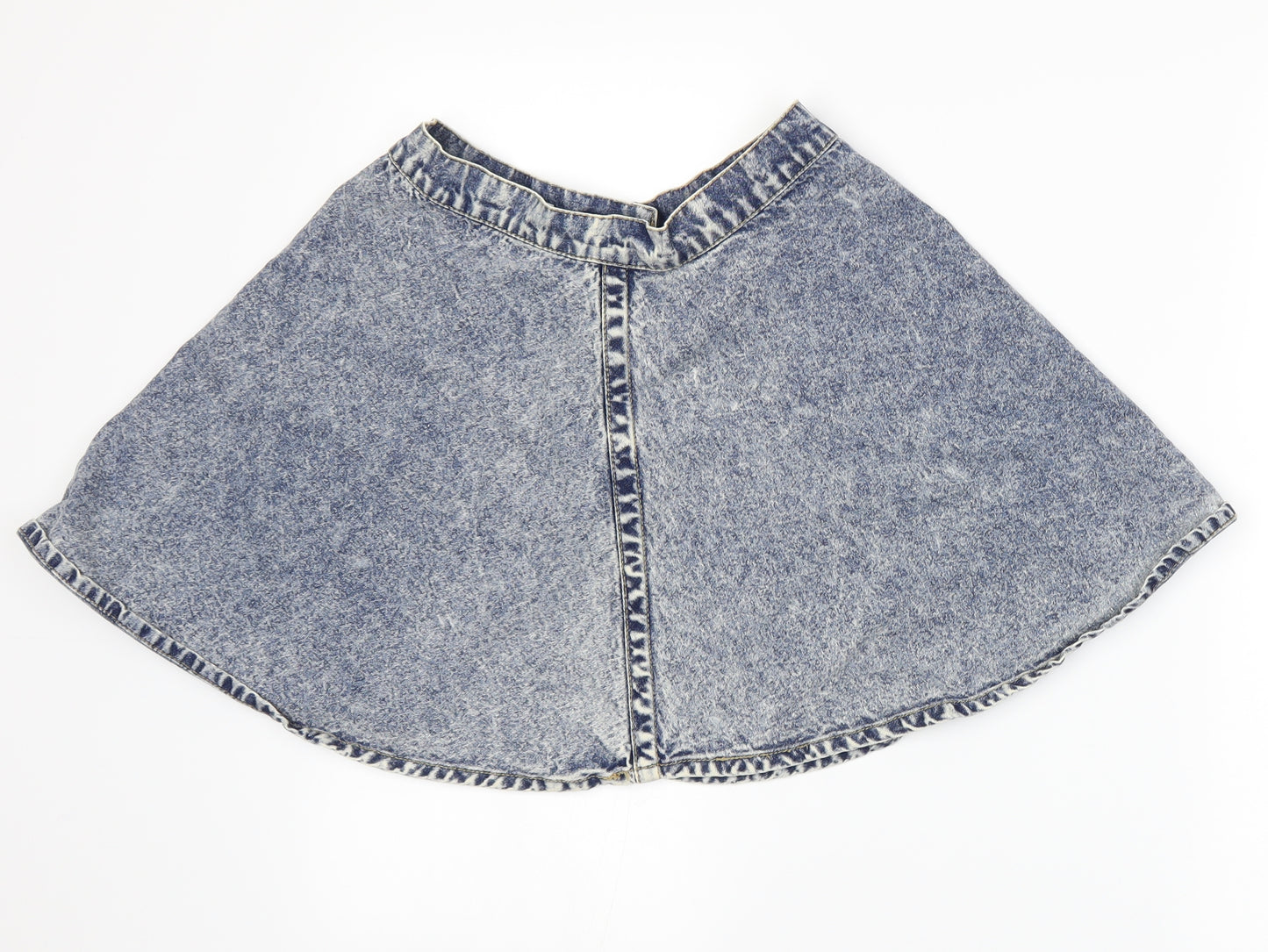 Rock & Revolution Womens Blue  Denim A-Line Skirt Size 8