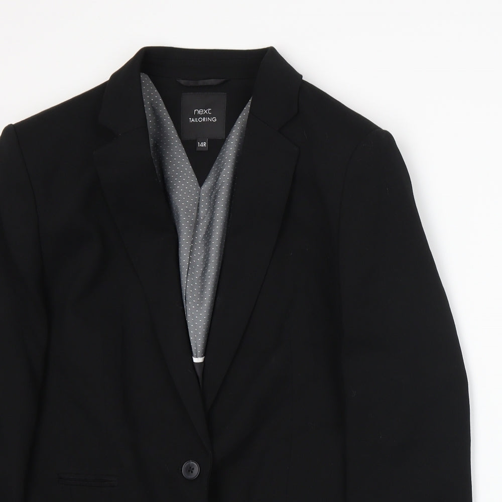 NEXT Womens Black   Jacket Suit Jacket Size 14