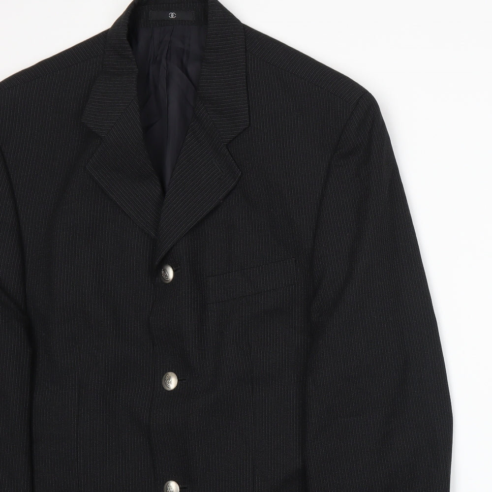 Ciro Citterio Mens Black   Jacket Suit Jacket Size M