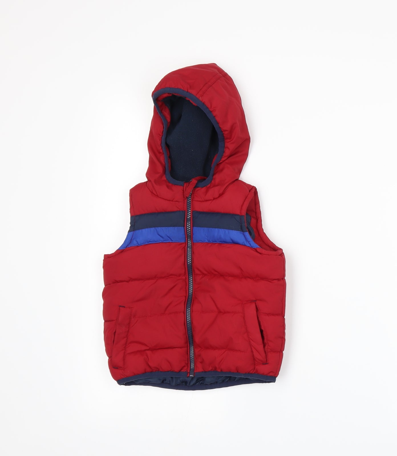 Urban Rascals Boys Red   Gilet Jacket Size 12-18 Months
