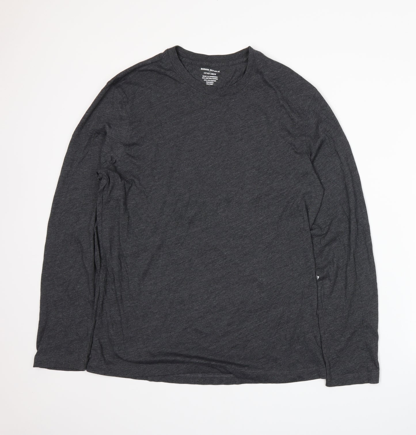 Banana Republic Mens Grey    T-Shirt Size L