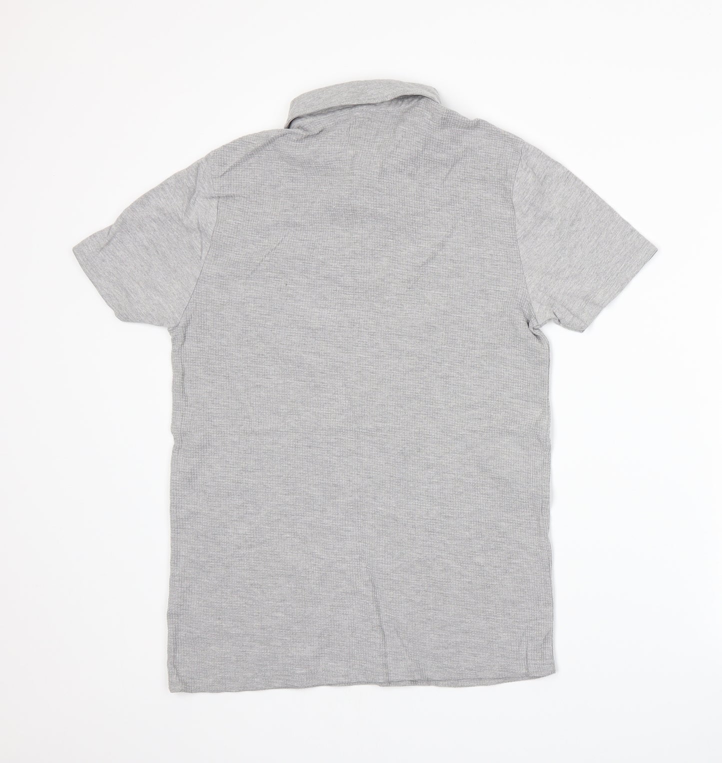 River Island Mens Grey    Polo Size M