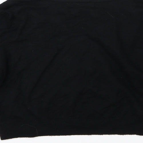 Debenhams Womens Black  Knit Cardigan Jumper Size 14