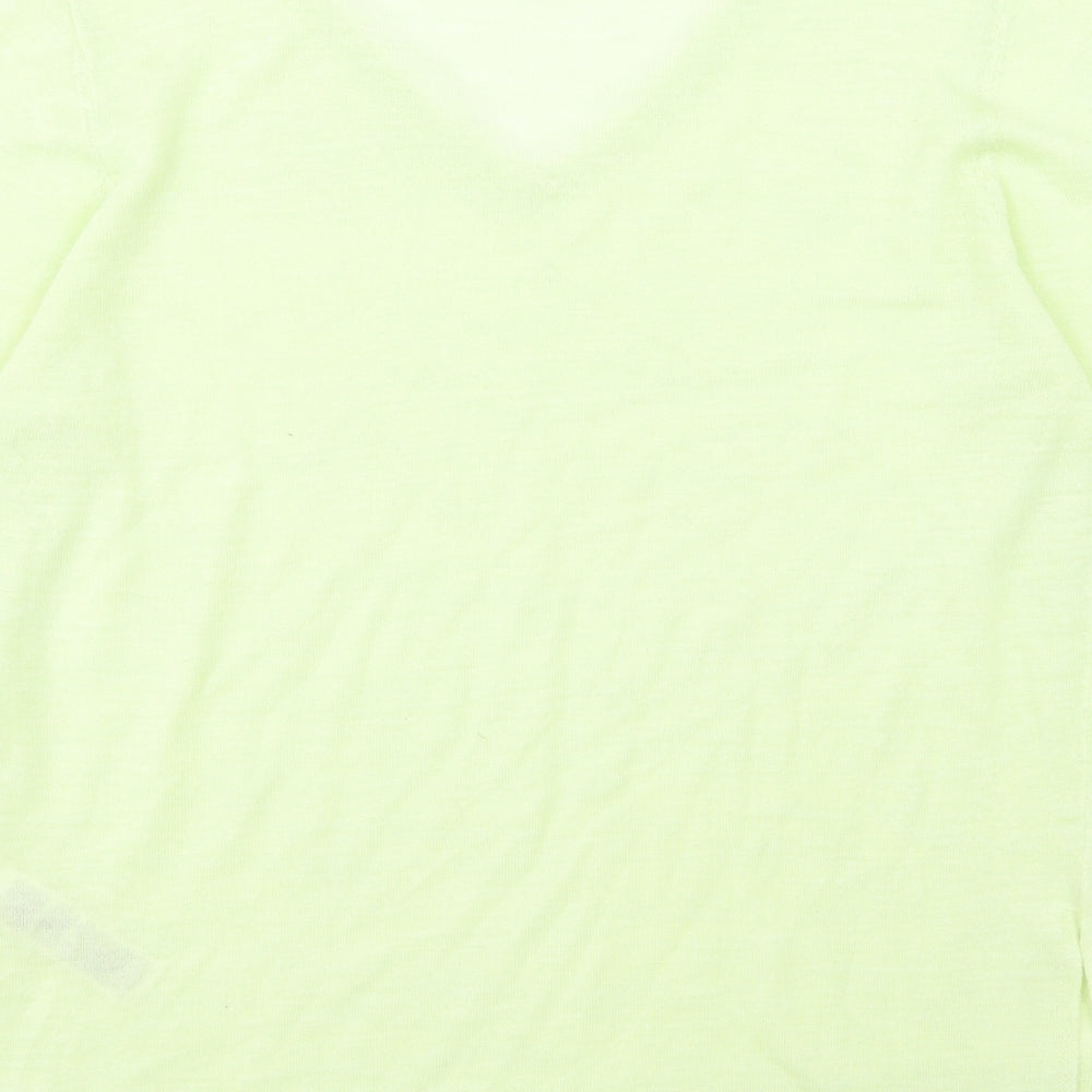 Marks and Spencer Womens Green  Knit Pullover Jumper Size 10