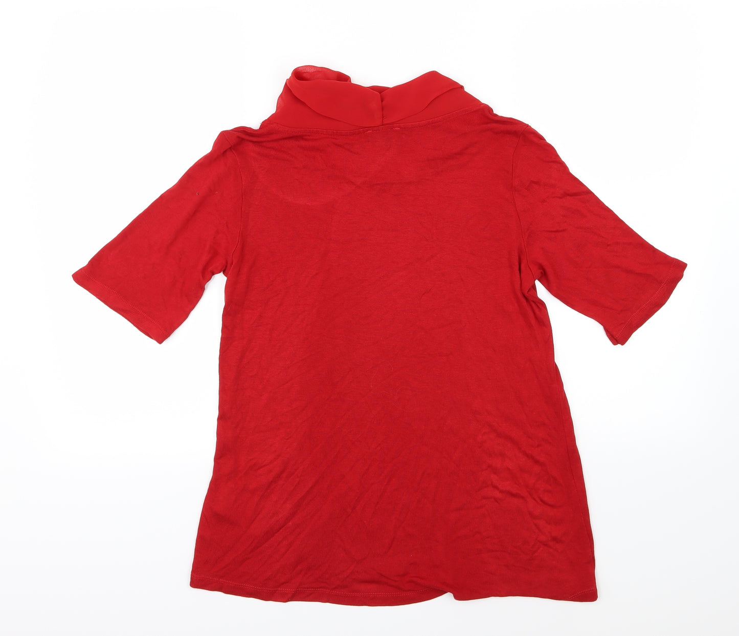 MORE & MORE Womens Red  Knit Pullover Jumper Size 12