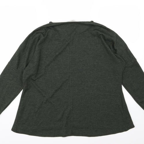 George Womens Green  Knit Pullover Jumper Size 14