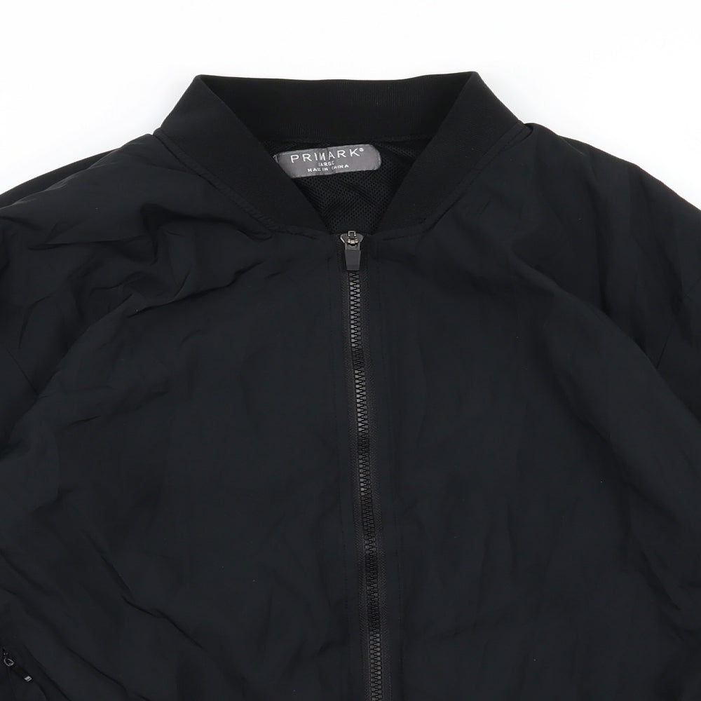 Primark Mens Black   Jacket  Size L