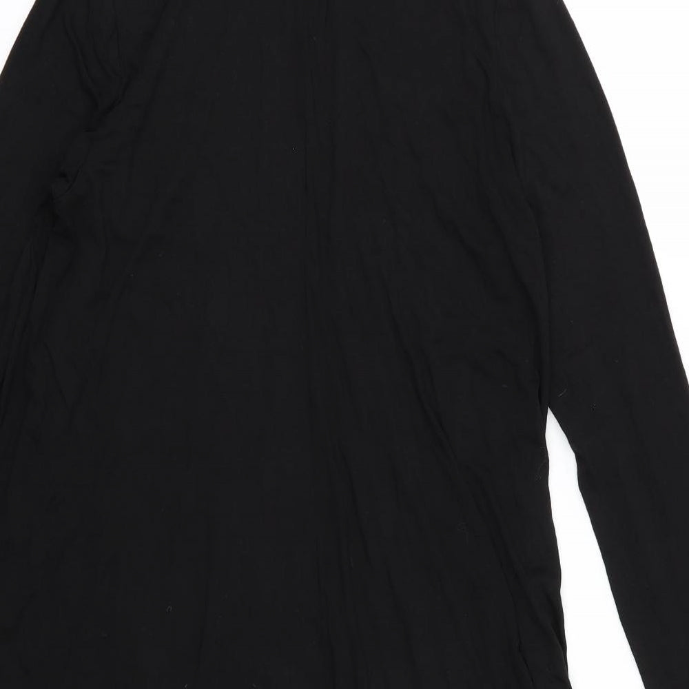 Very Womens Black  Jersey T-Shirt Dress  Size 12