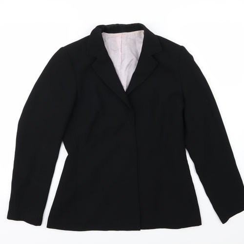 Dorothy Perkins Womens Black  Rayon Jacket Suit Jacket Size 10