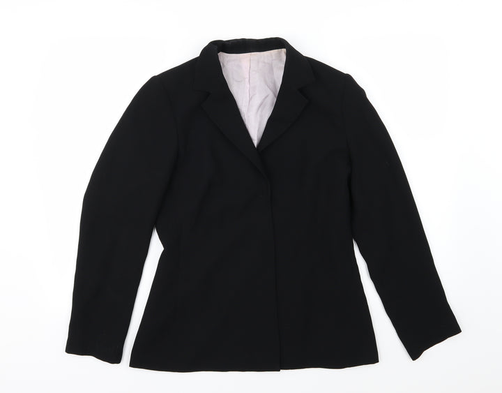 Dorothy Perkins Womens Black Rayon Jacket Suit Jacket Size 10