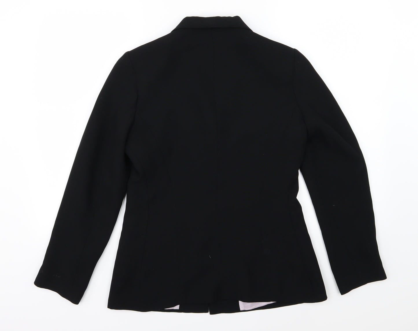 Dorothy Perkins Womens Black  Rayon Jacket Suit Jacket Size 10