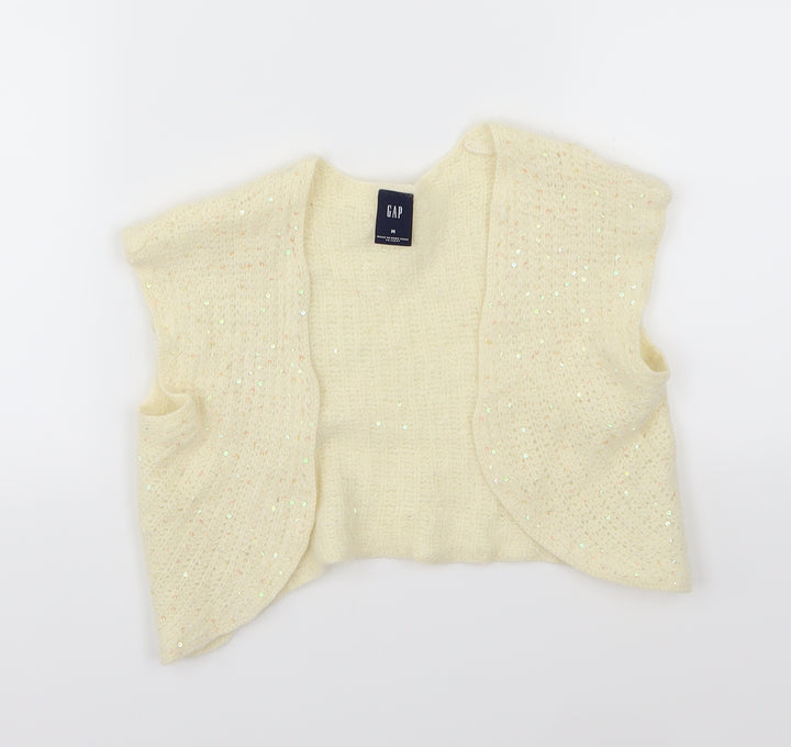 Gap Womens Beige Knit Cardigan Jumper Size M