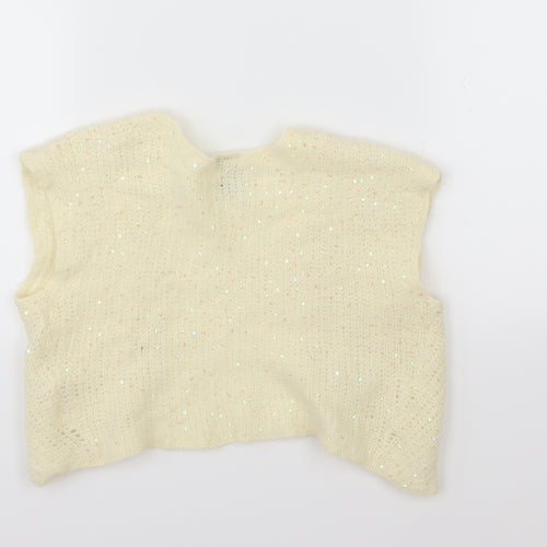 Gap Womens Beige  Knit Cardigan Jumper Size M