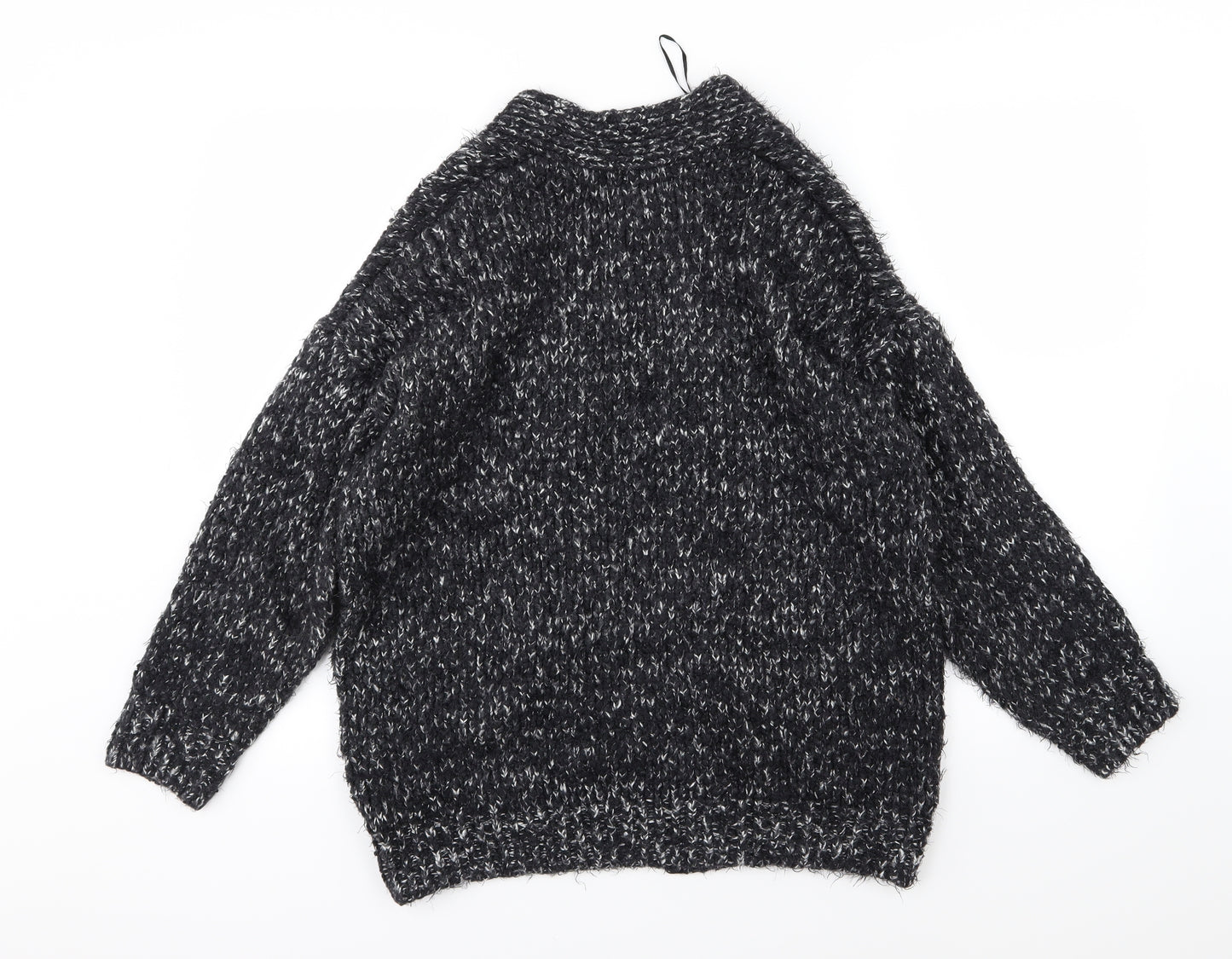 F&F Womens Grey  Knit Cardigan Jumper Size 14
