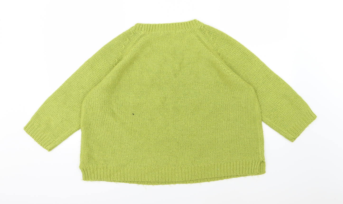 George Womens Green  Knit Pullover Jumper Size 18