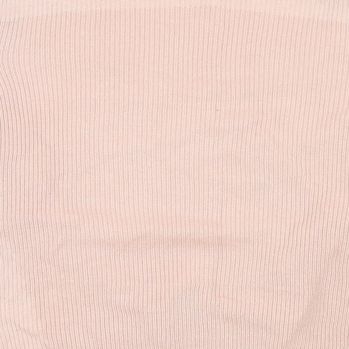 Marks and Spencer Womens Pink   Basic Blouse Size 12  - Cardigan and Top All in One