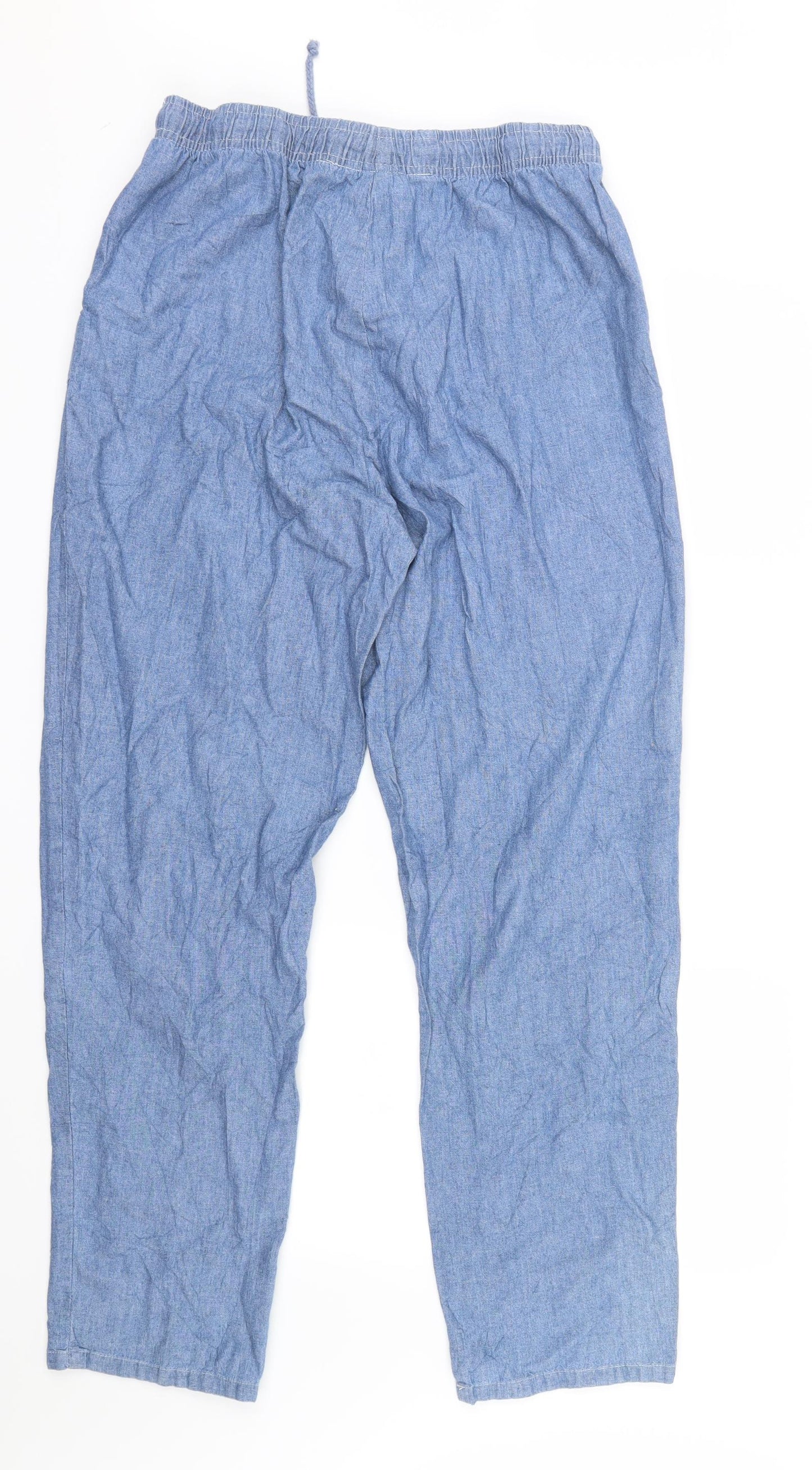 Damart Womens Blue   Trousers  Size 14 L29 in