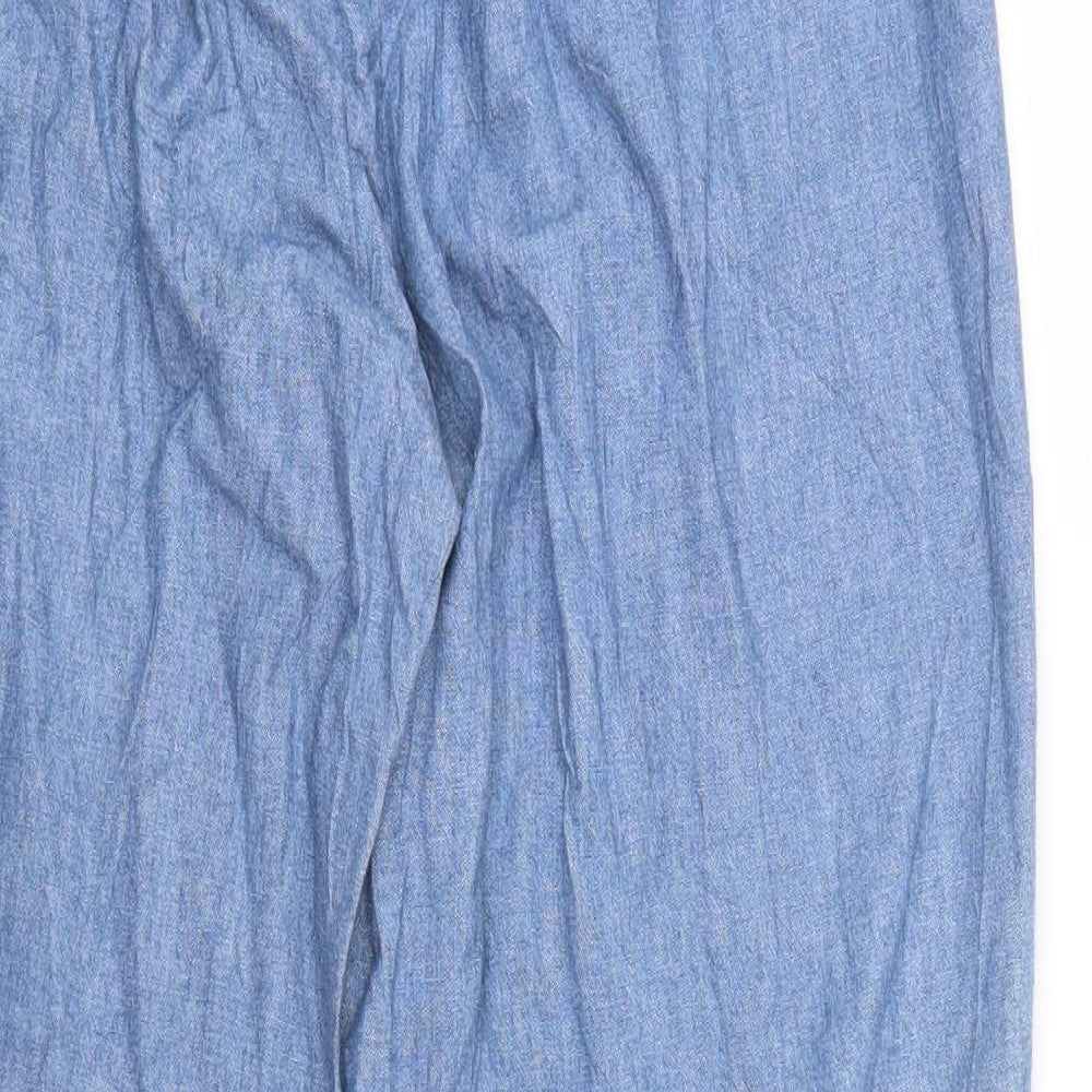Damart Womens Blue   Trousers  Size 14 L29 in