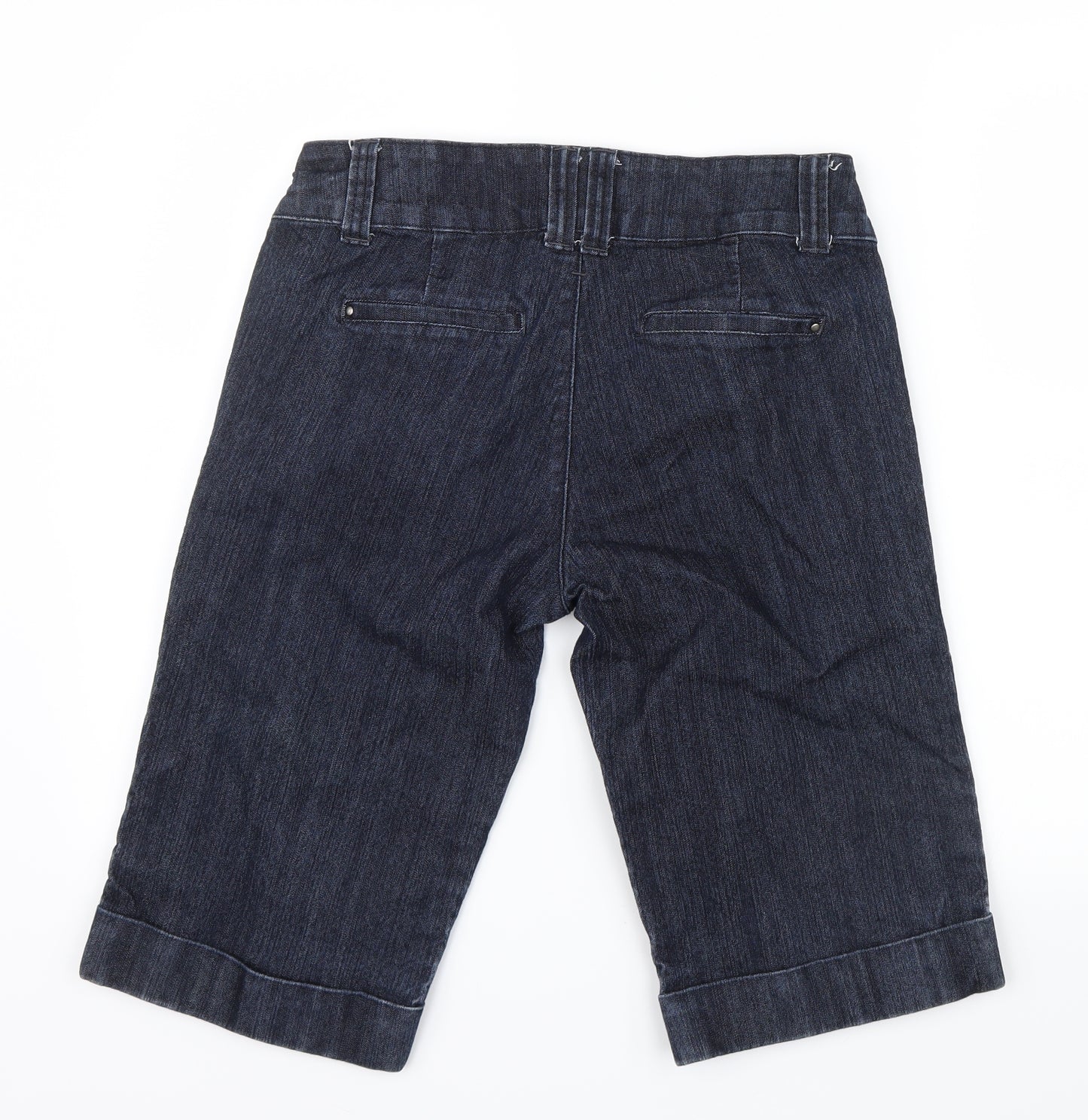 RE  Mens Blue  Denim Bermuda Shorts Size 33 in