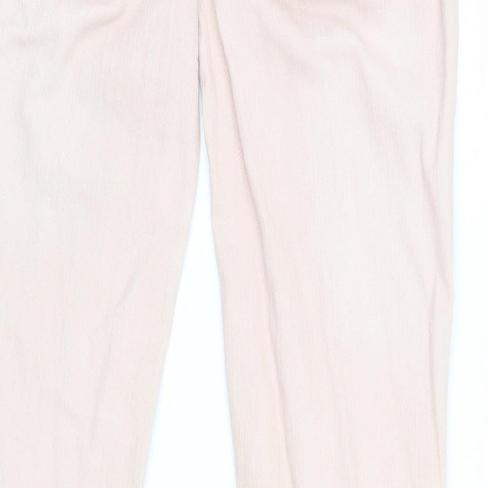 River Island Womens Pink  Denim Straight Jeans Size 8 L31 in