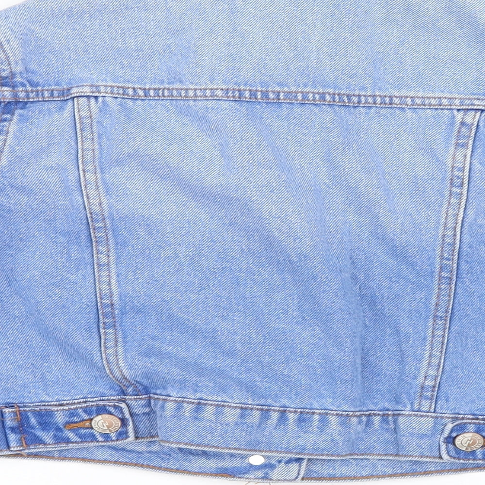 New Look Girls Blue  Denim Jacket  Size 9 Years