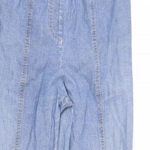 Damart Womens Blue   Trousers  Size 12 L26.5 in