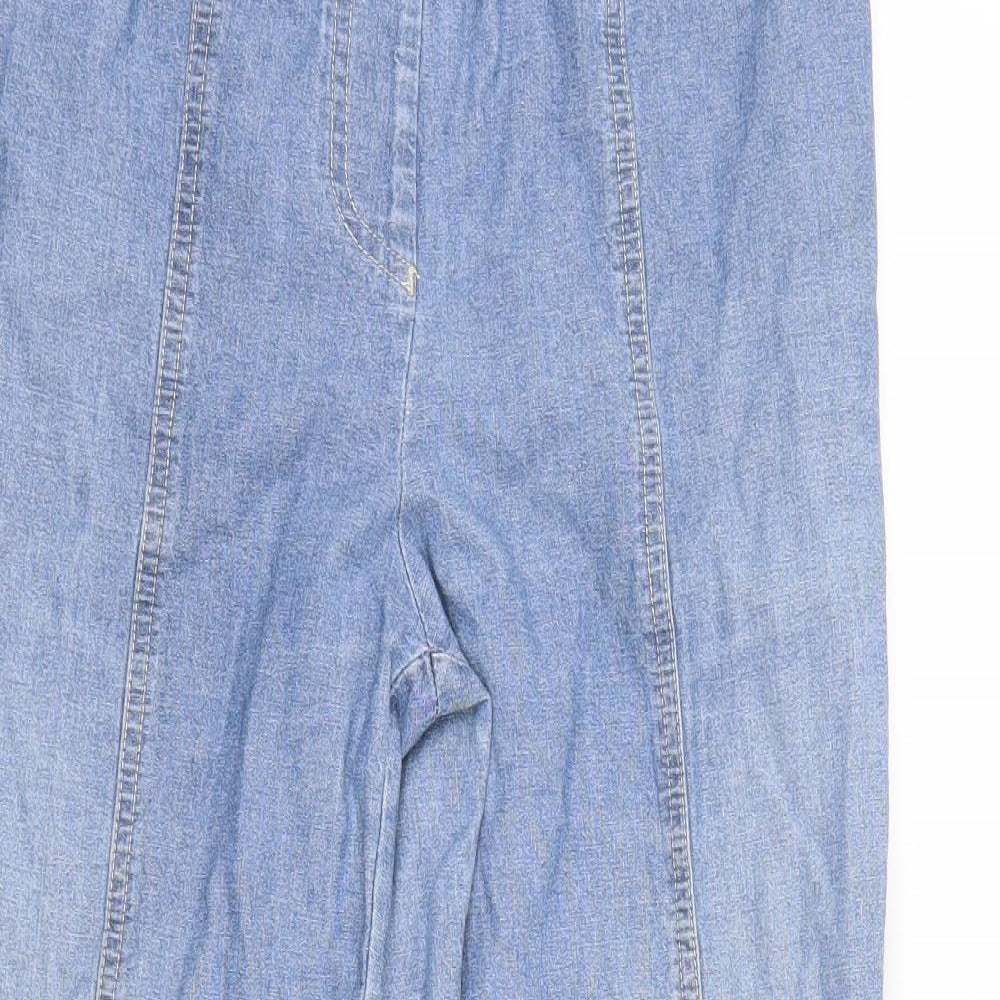 Damart Womens Blue   Trousers  Size 12 L26.5 in