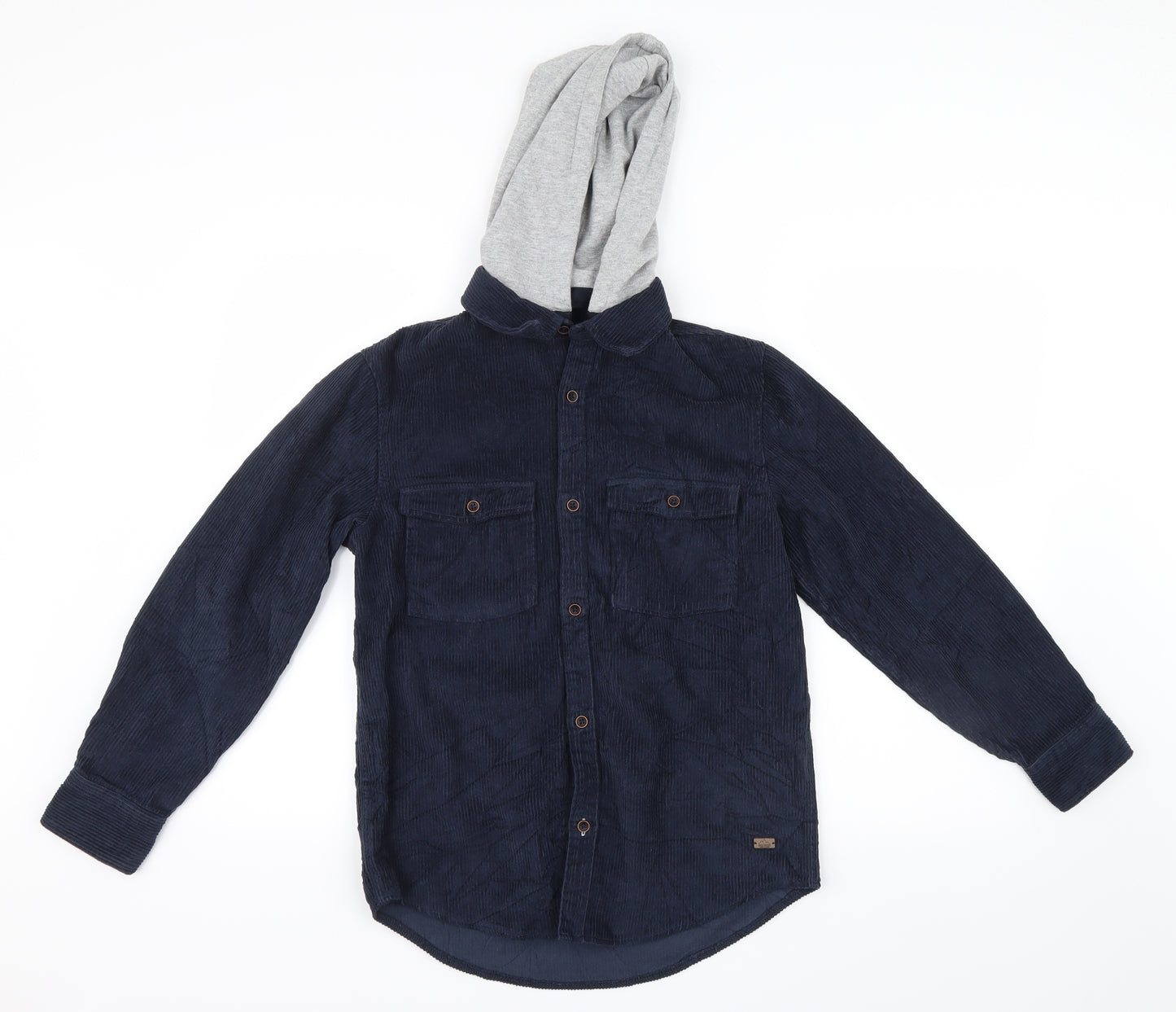 Zara Boys Blue  Velvet Jacket  Size 11-12 Years