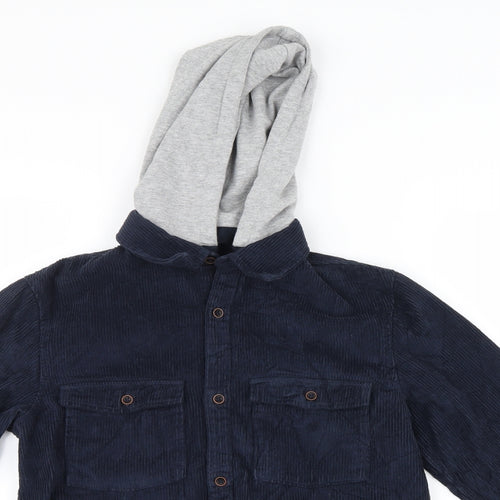 Zara Boys Blue  Velvet Jacket  Size 11-12 Years
