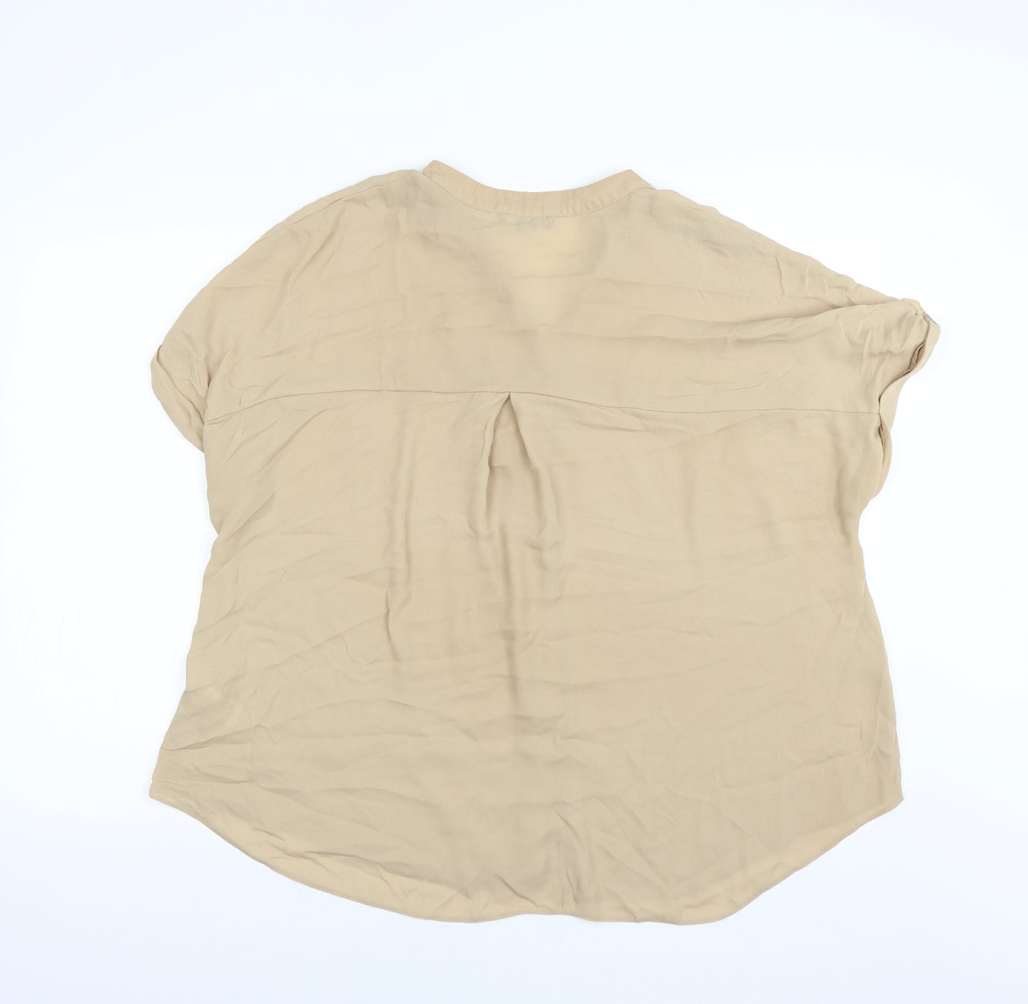 Primark Womens Beige   Basic Blouse Size 20